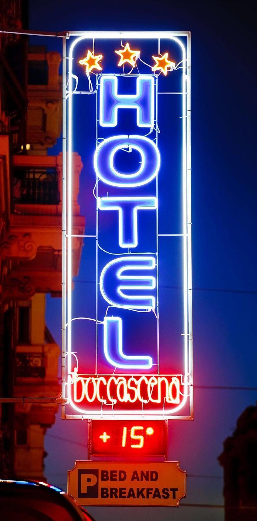 Hotel Boccascena Genoa Bagian luar foto